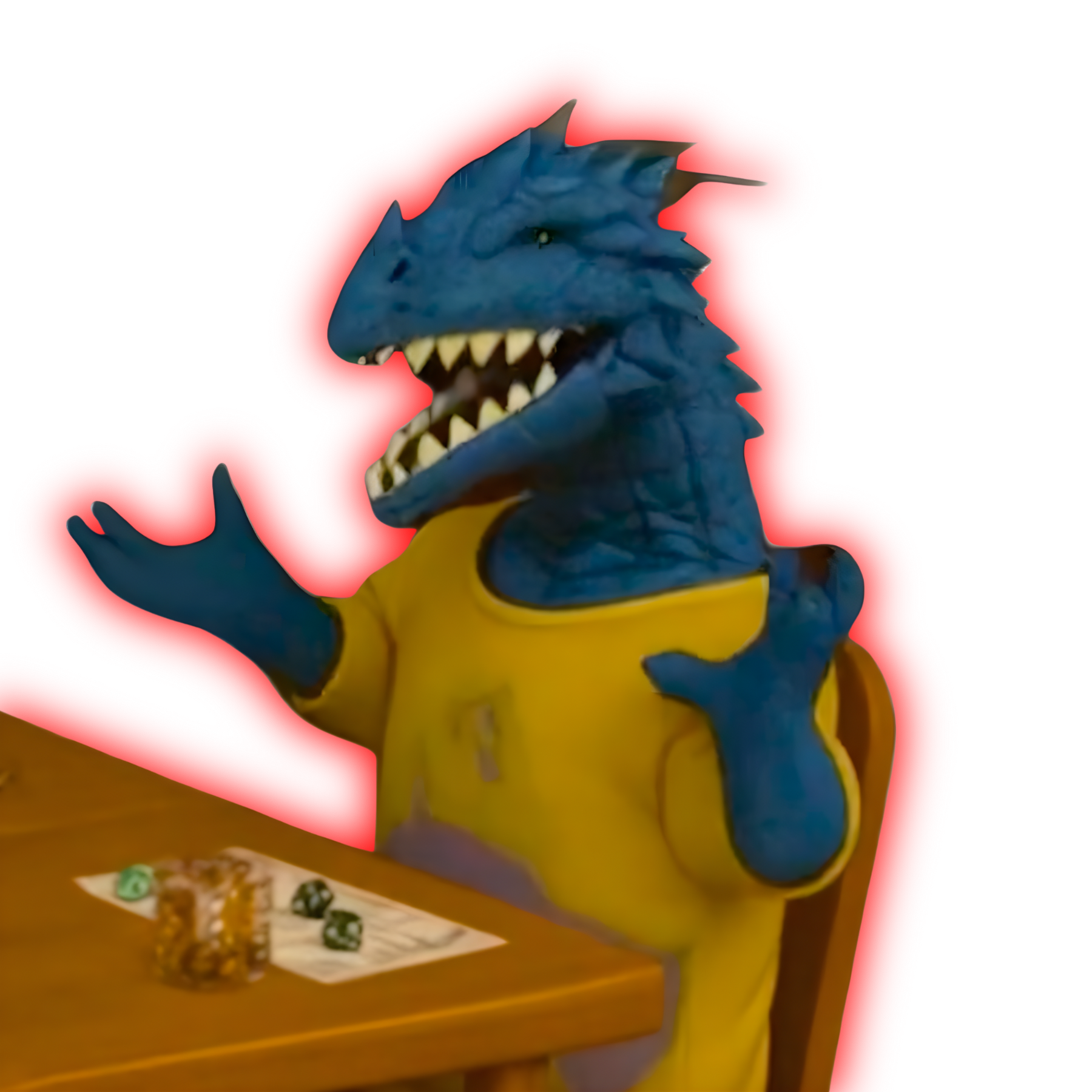 Blue dragon character